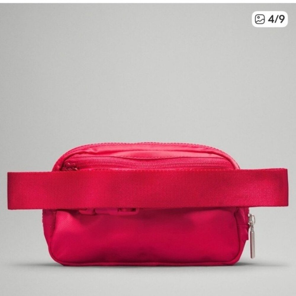 NW0T ❤️ Lululemon Cherry Mist Red Everywhere Belt Bag 1 L - Picture 5 of 9